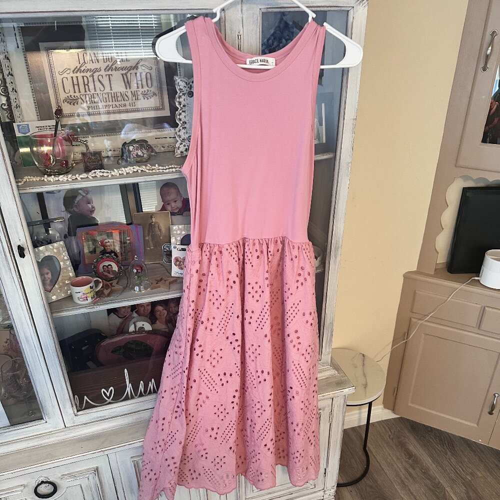 Pink dress